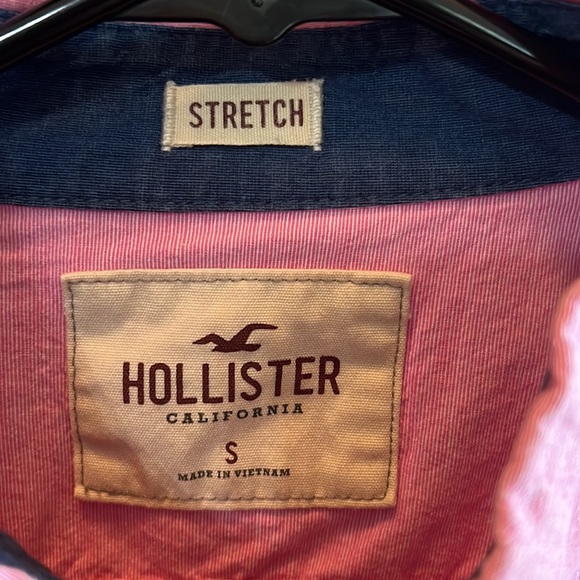 Hollister Stretch Button-down Size Small - Picture 4 of 4